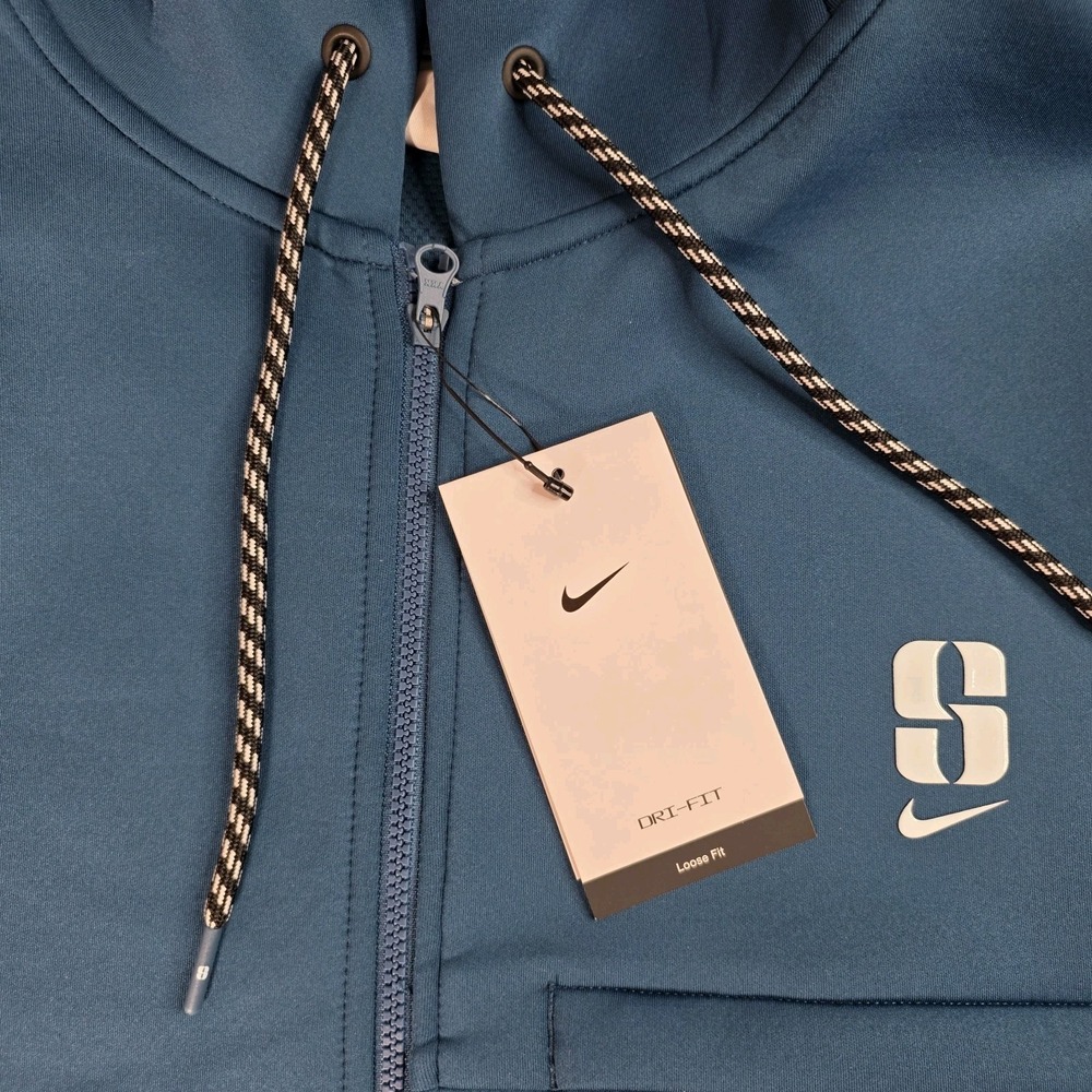 NWT Nike Sabrina Ionescu Signature Full Zip Basketball Hoodie Womens L‎ WNBA